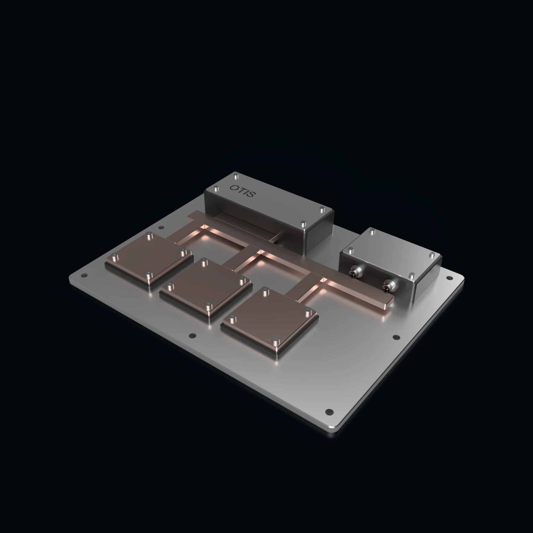 CAD rendering of the ThermalCore integrated thermal assembly concept